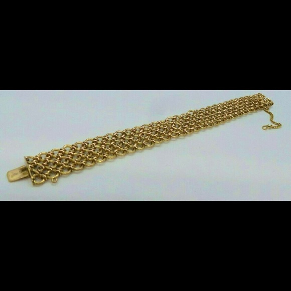Vintage 18K YELLOW GOLD LINK BRACELET - Picture 7 of 13
